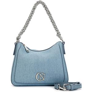 CafèNoir Cafè Noir Borsa mano in denim con manico in catena