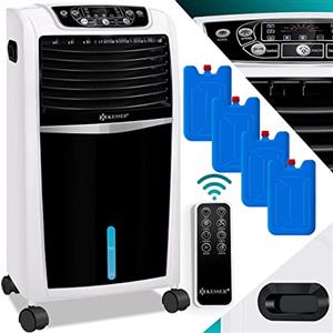 KESSER® 4in1 Mobile Air Conditioner | Telecomandato | Climatizzatore | Ventilatore Climatizzatore | Timer | 3 Passi | Umidificatore Ionizzatore | Raffreddatore d'aria |