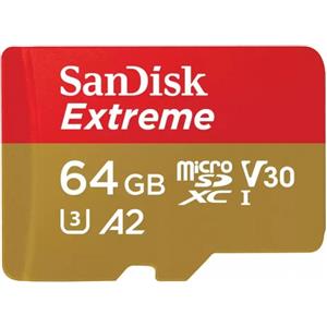 SanDisk Extreme MicroSDXC Class 10 U3 64GB