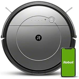 iRobot Roomba Combo Robot Aspirapolvere e Lava Pavimenti 2 In 1, Wi-Fi, Suggerimenti Personalizzati, Compatibilità Con L'Assistente Vocale, 33 W, Grigio