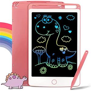 Richgv Tavoletta Grafica, Lavagna Magnetica per Bambini, Portatile Lavagnetta LCD, Lavagnetta Cancellabile Elettronica, Giochi di Viaggio, Regali Natale per Bambina 3 4 5 6 7 anni