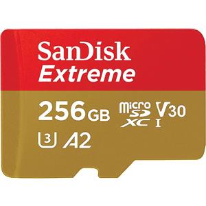 SanDisk Extreme MicroSDXC Class 10 U3 256GB