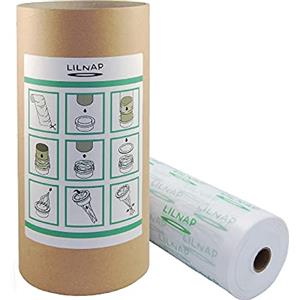 LILNAP Ricarica Mangiapannolini Multistrato leggermente Profumata compatibile ricariche Angerlcare Maialino Foppapedretti, Sangenic Twist & Click, Sangenic Tec & Sangenic Simplee (200m + tubo)