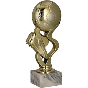 Larius Trofeo di calcio - ST4 (senza testo desiderato, oro)