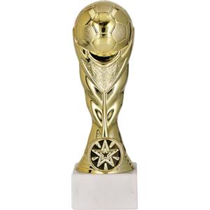 Larius Trofeo di calcio - ST1 (senza testo desiderato, oro)