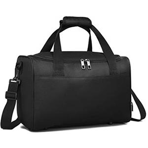 KONO 40x20x25 Borsone da Viaggio con Manica per Trolley Borsa Sportiva 20L (Nero)