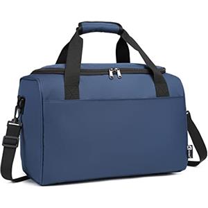 KONO Bagaglio a Mano 40x20x25 Ryanair Borsone da Viaggio con Manica per Trolley Borsa Sportiva 20L (Marina Militare)