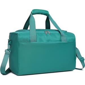 Kono Borsa Bagaglio a Mano 40x20x25 per Ryanair Borsone da Viaggio con Manica per Trolley Borsa Sportiva 20L,Verde