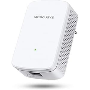 Mercusys TP-Link ME10 Ripetitore Wireless WiFi Extender e Access Point, Velocità Single Band 300Mbps, Porta LAN, Potenzia la tua Copertura Wi-Fi, Compatibile con Modem Router