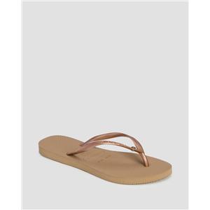Havaianas Infradito Da Donna Havaianas Slim Crystal Sw Ii Dorate