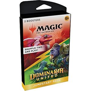 Magic The Gathering Dominaria United Jumpstart Booster, 2-Pack (Versione Inglese), multi