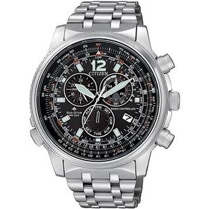 Citizen Orologio Citizen CB5860-86E Pilot Crono Radiocontrollato acciaio
