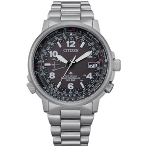Citizen Orologio Citizen CB0240-88E Pilot acciaio brown