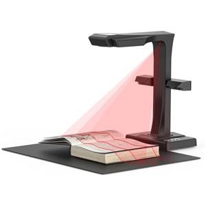 CZUR ET18 Pro Scanner di Libri e Documenti Potenziato con Funzione OCR Multilingua, Scansione Massima in A3, Alta Risoluzione in HD a 18 Megapixels, Compatibile con ambienti Windows e macOS.