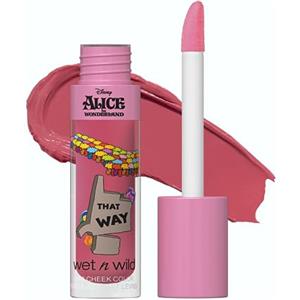 Wet n Wild Alice in Wonderland Colore di Labbra e Guance, Fard Naturale e Cremoso per Labbra e Guance, Formula Leggera che si Mescola senza Problemi, Tono That Way