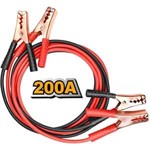 kippen 4009A - Coppia cavi per batteria 200 Ampere, lunghezza 2,50 mt.