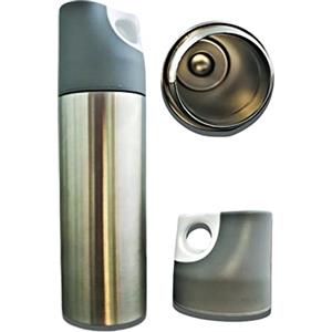 PARENCE PARENZA. - Bottiglia termica in acciaio da 500 ml/Thermos a doppia parete - Bevande calde o fredde - Grande capacità