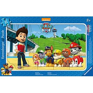 Ravensburger - Puzzle Paw Patrol, Collezione Puzzle Incorniciati, 15 Pezzi, Età Raccomandata 3+ Anni