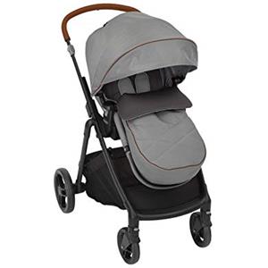 Graco Near2Me - Passeggino (Nascita Fino a 3 Anni Circa, 0-15 kg) con Funzione Slide2Me, Coprigambe e Parapioggia, Colore: Grigio