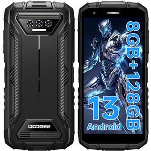 DOOGEE S41 Plus (2024) Rugged Smartphone Android 13, 8GB + 128GB/1TB Telefono Indistruttibile, 6300mAh, 5.5
