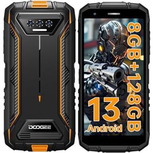 DOOGEE S41 Plus (2024) Rugged Smartphone Android 13, 8GB + 128GB/1TB Telefono Indistruttibile, 6300mAh, 5.5