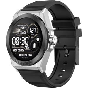 Bebinca Smartwatch Uomo Display Super Grande e Chiaro 390 * 390, 24 Sports/Notifiche/Cardiofrequnzimetro IP68 Impermeabile IOS/Android (Nero)