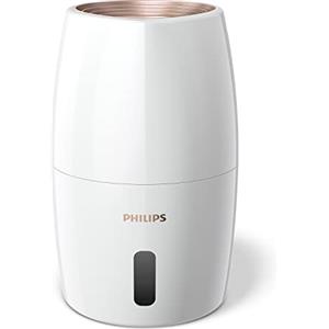 Versuni Philips 2000 Series Umidificatore D'aria - 32m² Umidificatore D'ambiente, NanoCloud, 3 Velocità, Modalità Sleep, Serbatoio 2 Litri (HU2716/10)