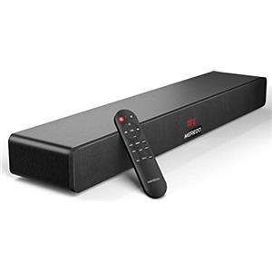 MEREDO Soundbar, 150W Soundbar per TV, subwoofer integrato Soundbar 2.1, surround per home theater, ARC/CEC, Ingresso Ottico, BT 5.0, Aux, USB - 71CM