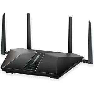 NETGEAR Router WiFi 6 Nighthawk AX6 RAX50, 6 flussi WiFi con velocità AX5400 (fino a 5.4 Gbps), copertura fino a 175 m2