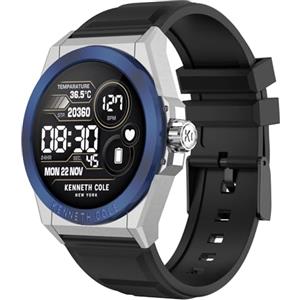 Bebinca Smartwatch Uomo Display Super Grande e Chiaro 390 * 390, 20 Sport/Notifiche/Cardiofrequnzimetro IP68 Impermeabile, iOS/Android (Silver)