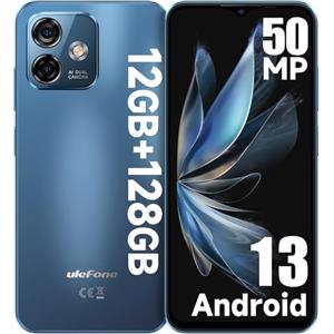 Ulefone Note 16 Pro Smartphone 12GB+128GB(TF-256GB), Smartphone Android 13, 50MP Fotocamera, Telefono con 6.52