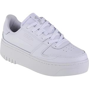 FILA Fxventuno Platform Wmn, Scarpe da Ginnastica Donna, Bianco, 36 EU