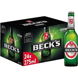 Beck's Pils, Birra Bottiglia - Pacco da 24x27,5cl