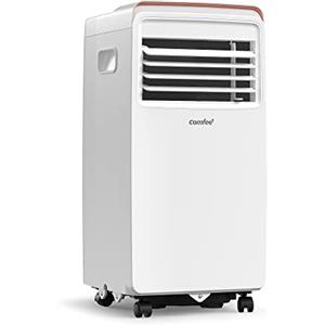 COMFEE' Condizionatore Portatile 9000 BTU/H, AMBRA 10C, 2,6kW, 25㎡/68m³, 3-in-1 Climatizzatore Portatile, Ventilatore, Raffreddamento, Deumidificazione, 24H Timer, Sleep Mode, Funzione Follow-me