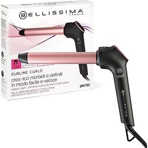 Bellissima Imetec | Sublime Curls, Ferro arricciacapelli, Diametro 25, Ricci morbidi e definiti e protetti, Rivestimento Ceramica Diamond, 3 temperature, Calore Costante, Puntale Antiscottatura