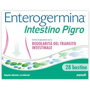 Enterogermina Intestino Pigro, Fermenti Lattici per Adulti - Integratori a base di Probiotici ed Estratti Vegetali per Stitichezza (28 Bustine Gusto Frutti di Bosco)