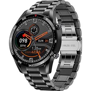 LIGE Smartwatch, Orologio Fitness Uomo con Chiamate Bluetooth Notifiche Messaggi Frequenza Cardiaca Monitor Impermeabile IP67 Activity Tracker 1.32