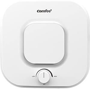 COMFEE' Scaldabagno Elettrico 15 Litri - D15-15VEO - Sopra lavello ad accumulo - Leggero, compatto facile da installare - ideale per piccole utenze - Classe di efficienza energetica A