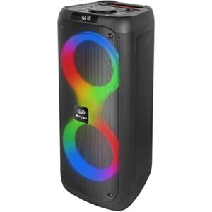 Trevi XFest XF 480 KB Altoparlante Amplificato Portatile 35W, Cassa Wireless Portatile con Microfono Dinamico con Cavo Incluso per Karaoke, USB, Micro SD, AUX-IN, Funzione TWS, Batteria Integrata