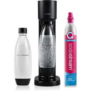 SodaStream Gasatore d'Acqua per Trasformare l'Acqua in Acqua Frizzante, Include 1 Bottiglia da 1 Litro e 1 Cilindro di Anidride Carbonica Co2 Alimentare da 425gr con Attacco Rapico