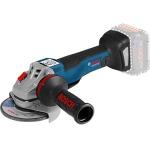 Bosch Professional 06019G3E0A Smerigliatrice Angolare GWS 18V-10 PC, Senza Batteria, 125 mm, Blu