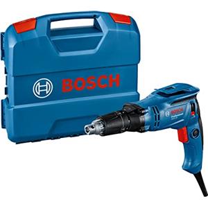 Bosch Professional Avvitatore per Cartongesso GTB 6-50 (Numero di Giri del Motore di 5.000 giri/min, Potenza da 650 W, Inserisce Viti con un Diametro fino a 6 mm, in L-Case)