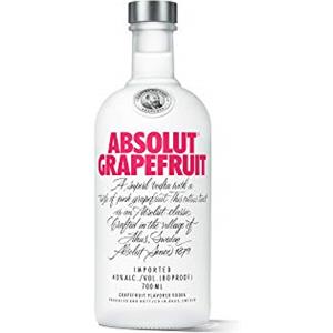 Absolut Grapefruit Flavoured Vodka, 70cl