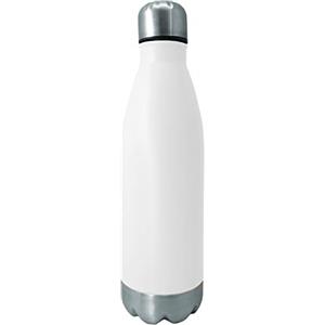 NERTHUS FIH 640 Bottiglia in Acciaio Inox. 29 x 7,5 x 7,5 cm Bianco
