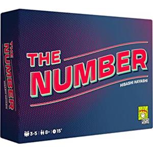 Asmodee - The Number, Gioco da Tavolo, Gioco di Astuzia e di Bluff, 3-5 Giocatori, 8+ anni, Edizione in Italiano