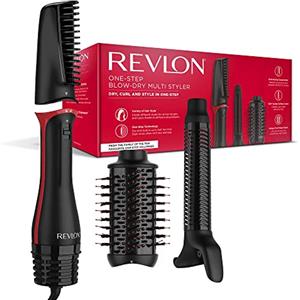 REVLON PROFESSIONAL Revlon One-Step Blow-Dry Multi Styler 3-in-1(Accessori staccabili, arricciacapelli, concentratore, styler) RVDR5333
