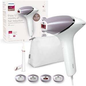 Philips BRI949/00 Lumea Prestige IPL - Epilatore con 4 testine per corpo, viso, zona bikini e ascelle e 1 rasoio di precisione