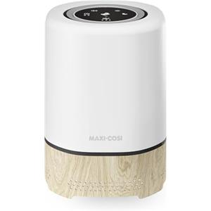 Maxi-Cosi Clean Purificatore d'Aria HEPA, Depuratore aria con filtri HEPA 13, Rimuove il 99,97% di pollini, allergie e polvere, Wi-Fi, Timer e Luce Notturna, Compatibile con Alexa e Google Assistant