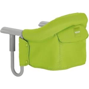 Inglesina Fast, Seggiolino da Tavolo Pieghevole, Verde (Green), Facile Trasportare, Lavabile, Installazione Sicura, Fino a 15 kg, 35 x 27 42 cm