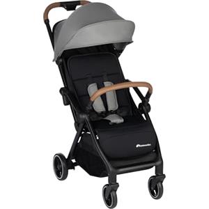 BEBE CONFORT Bebeconfort Sunlite, Passeggino per bambini 0-4 anni portata 22 kg, Passeggino leggero da viaggio (7,2 kg), Passeggino neonato reclinabile e pieghevole chiusura compatta, colore Tinted Gray